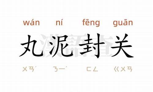 泥丸封关残局演示-丸泥封关打一个动物