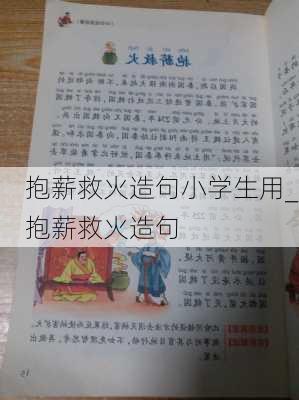 抱薪救火造句小学生用_抱薪救火造句