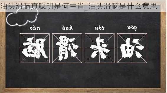 油头滑脑真聪明是何生肖_油头滑脑是什么意思